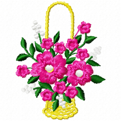 Vase For Flowers Embroidery Design 9 Vase For Flowers Embroidery Design 9